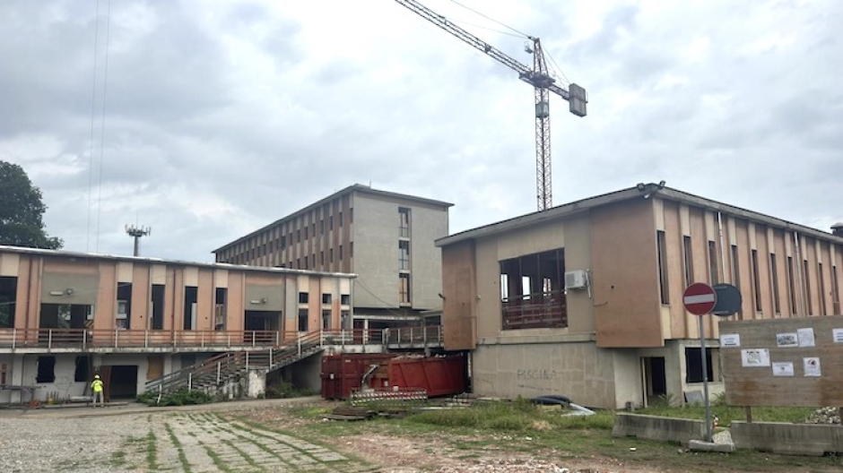 Novara, effettuato sopralluogo al cantiere della futura residenza universitaria